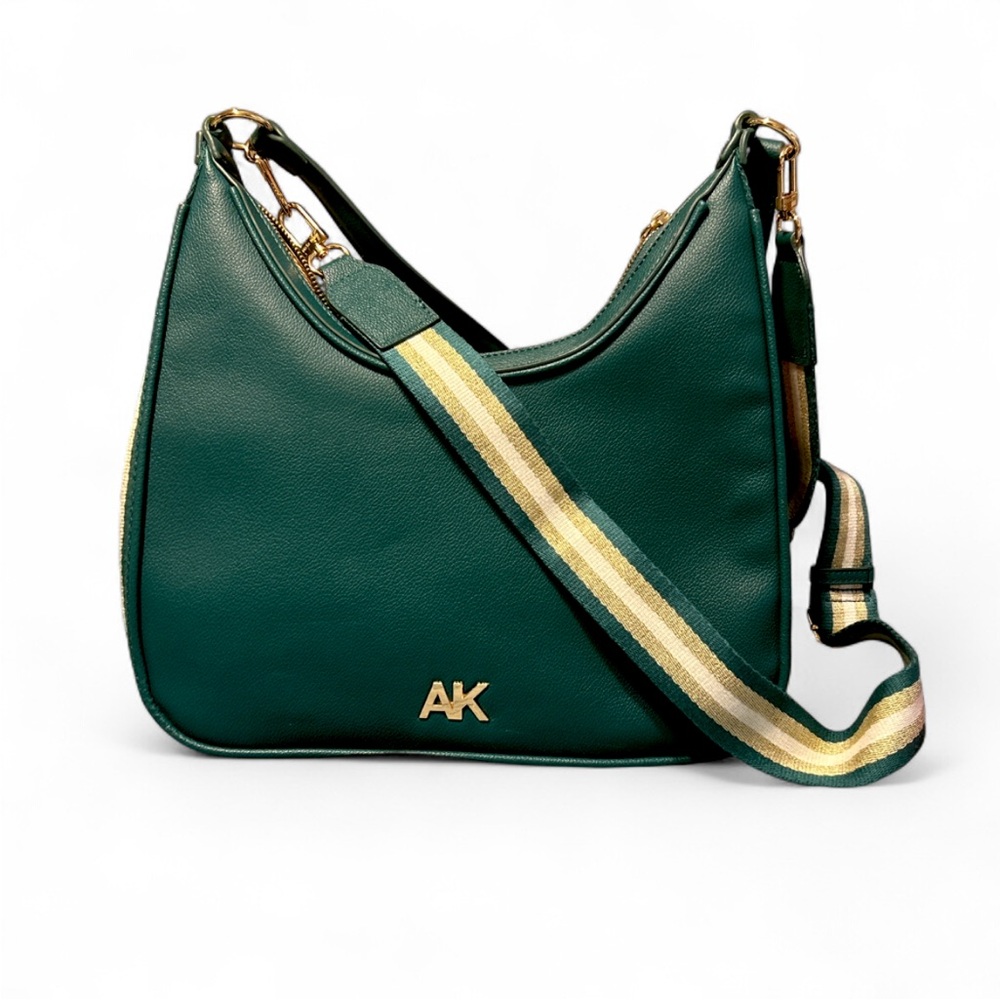 Anne Klein Forest Green Shoulder Bag